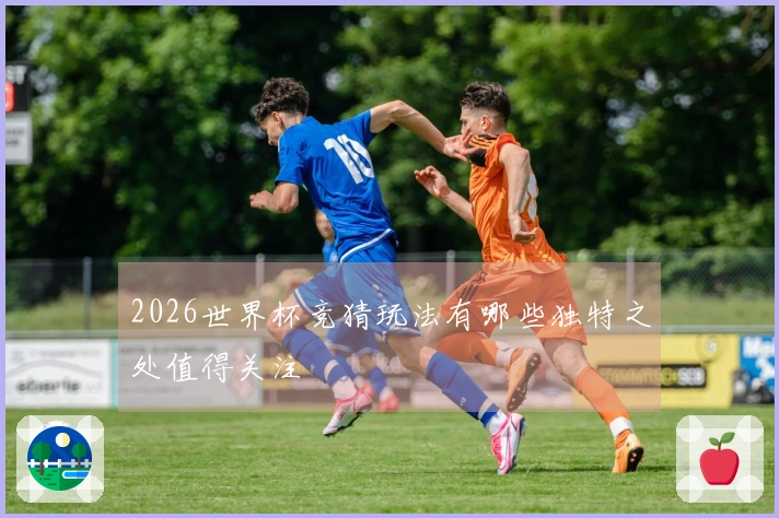 2026世界杯竞猜玩法有哪些独特之处值得关注