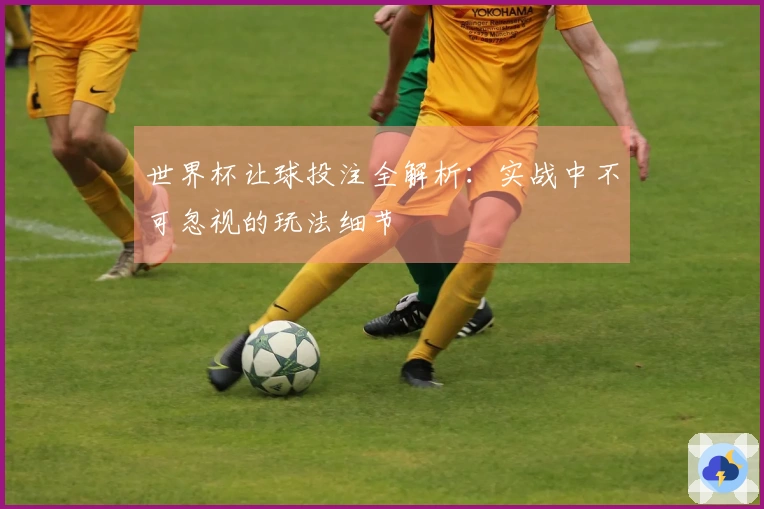 世界杯让球投注全解析：实战中不可忽视的玩法细节