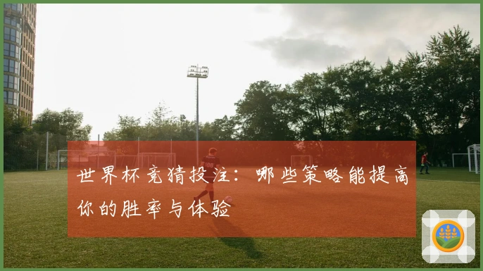 世界杯竞猜投注：哪些策略能提高你的胜率与体验
